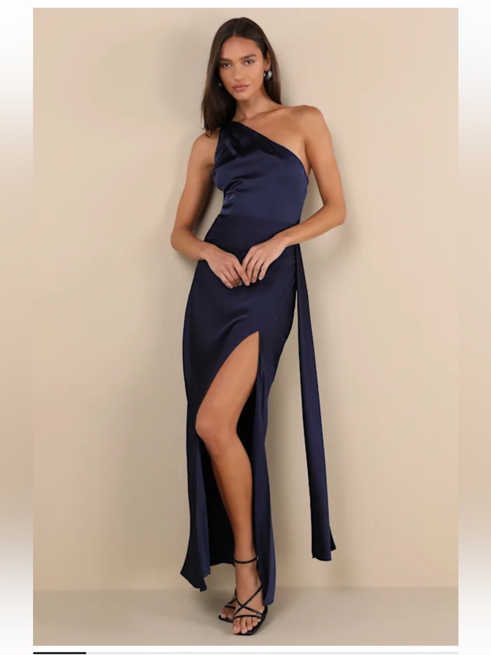 Signature Elegance Navy Dress